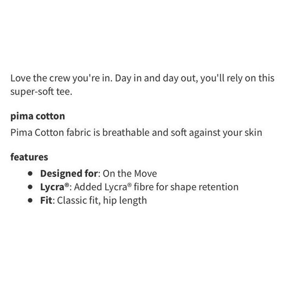 Lululemon Tee Love Crew III Space Dye Black / Dark Shadow Shirt - Picture 4 of 4